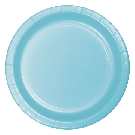 TOUCH OF COLOR 7" Pastel Blue Dessert Plates 240 PK 79157B